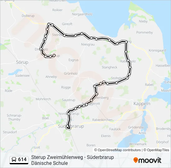 614  Line Map