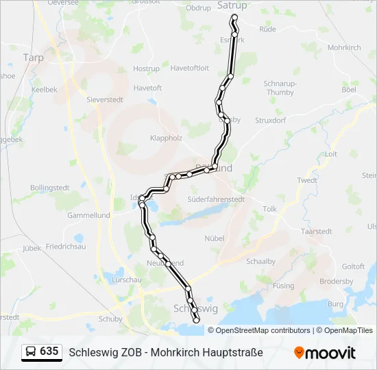 635  Line Map