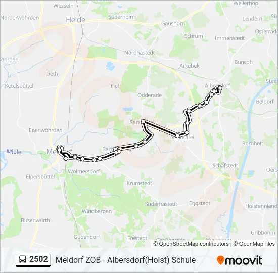2502  Line Map