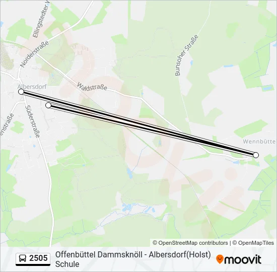 2505  Line Map