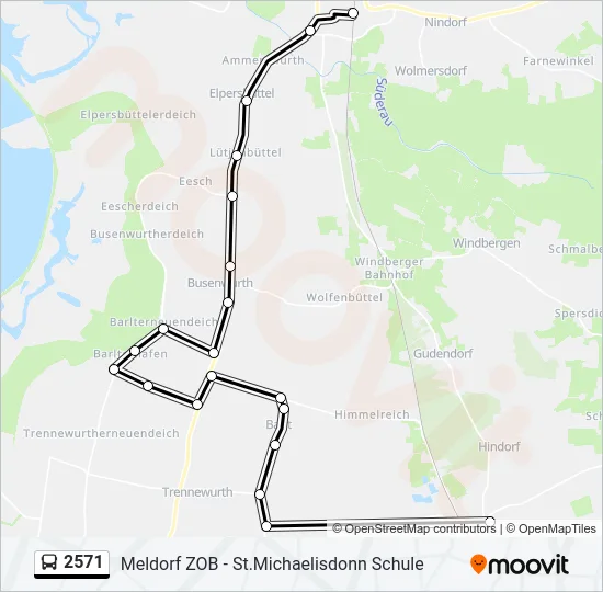 2571  Line Map