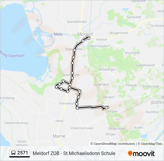 2571  Line Map