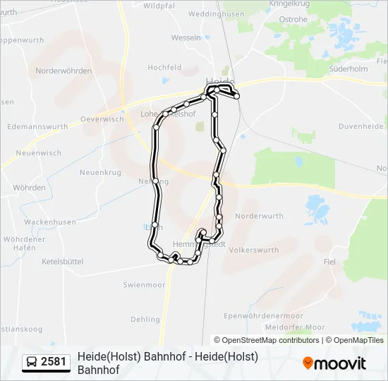 2581  Line Map