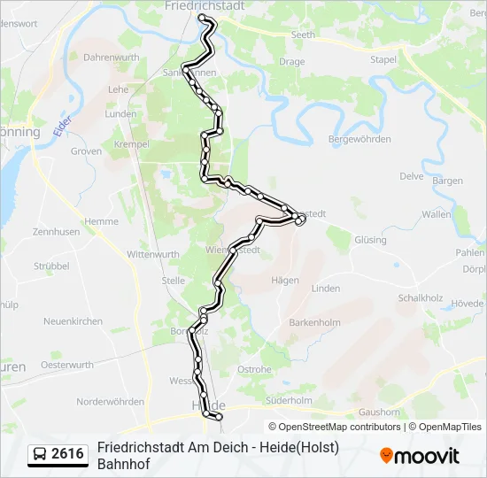 2616  Line Map