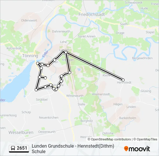 2651  Line Map