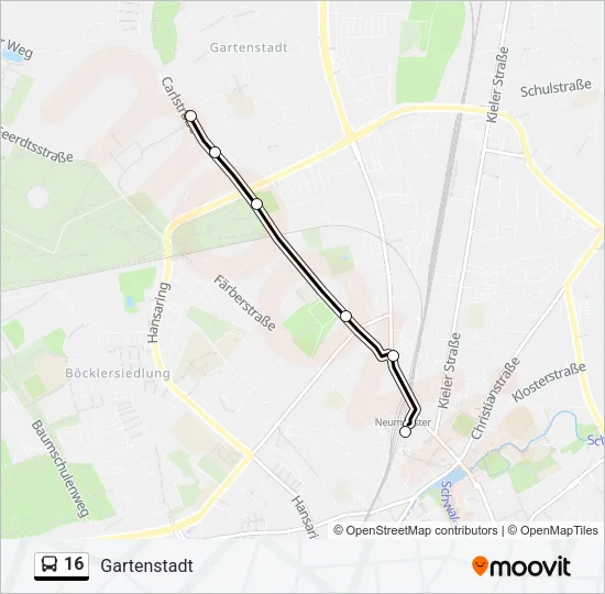 16  Line Map