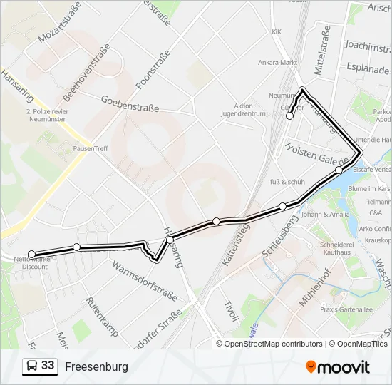 33  Line Map
