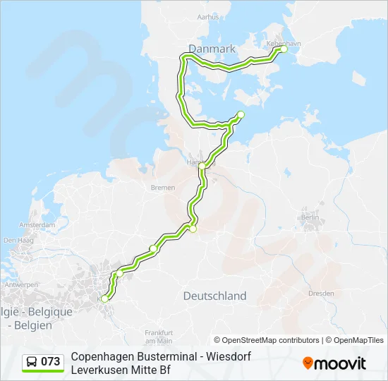 073 Bus Line Map