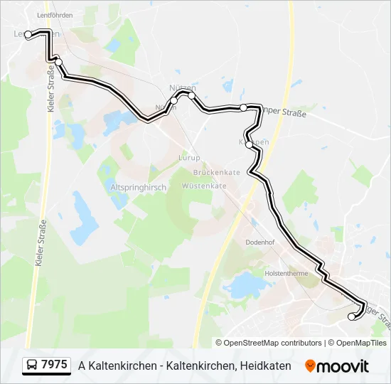 7975 Bus Line Map