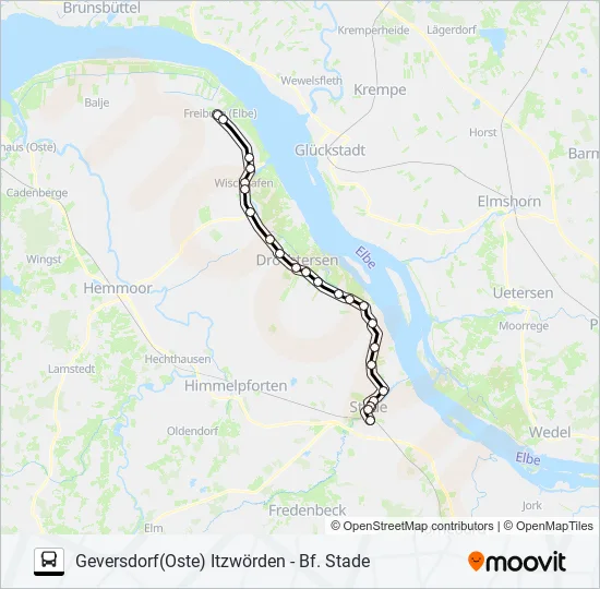 ERADB LINIE 1  Line Map