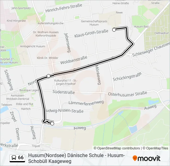  66: карта маршрута