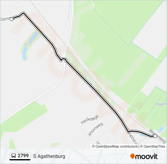 2799 Bus Line Map