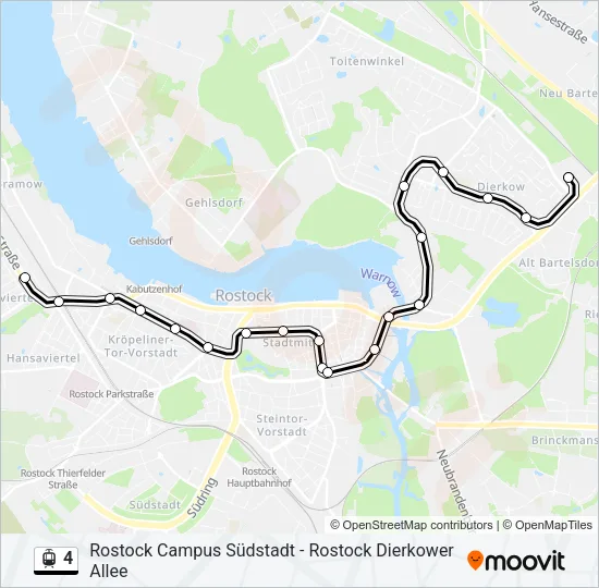 4 Light Rail Line Map