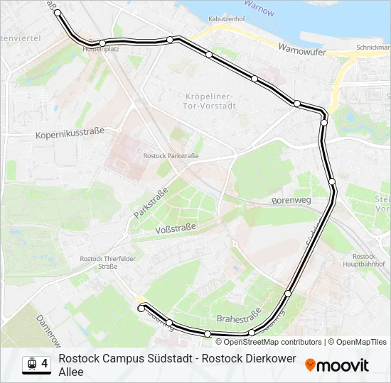 4 Light Rail Line Map