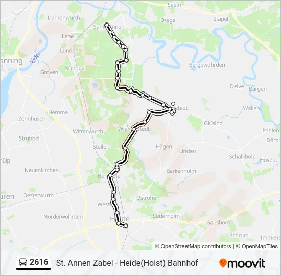 2616  Line Map