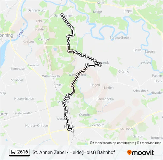 2616  Line Map