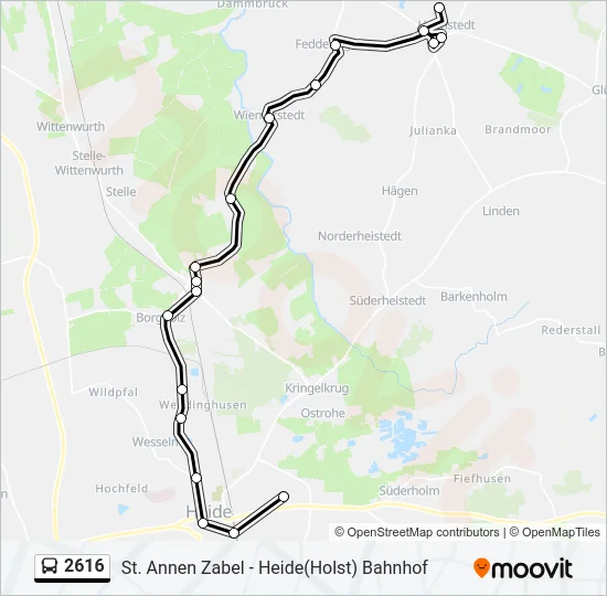 2616  Line Map