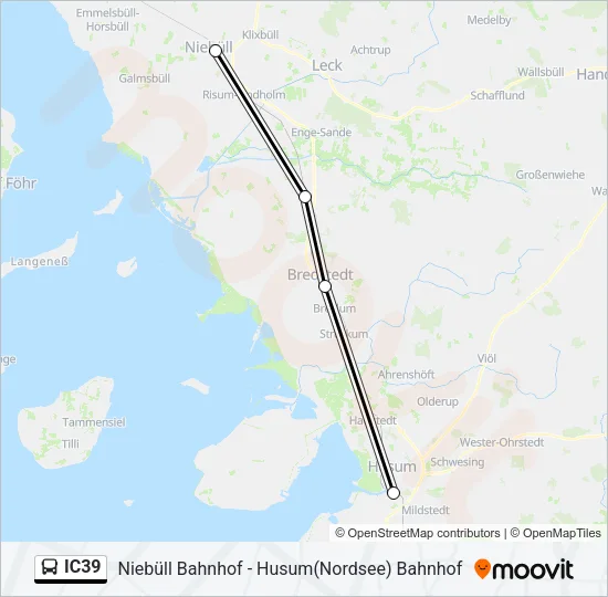 IC39 Bus Line Map