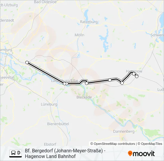 D Bus Line Map
