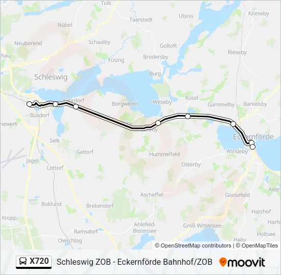 X720  Line Map
