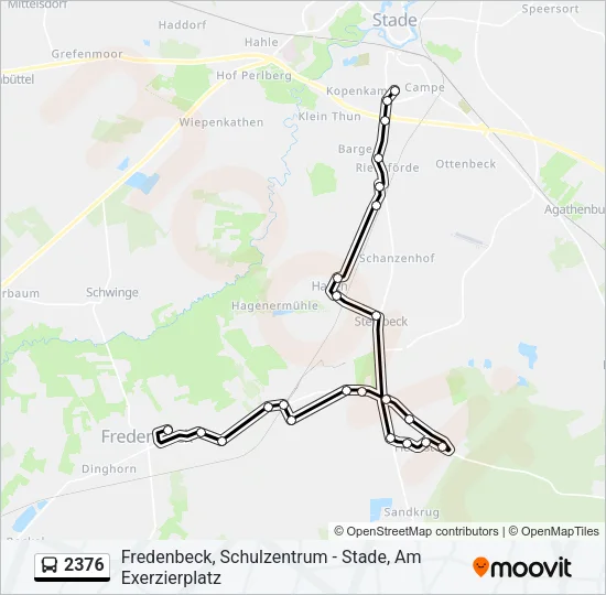 2376 Bus Line Map