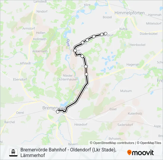 2813-AST S-Bahn Line Map
