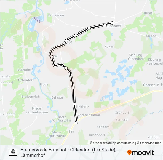 2813-AST S-Bahn Line Map