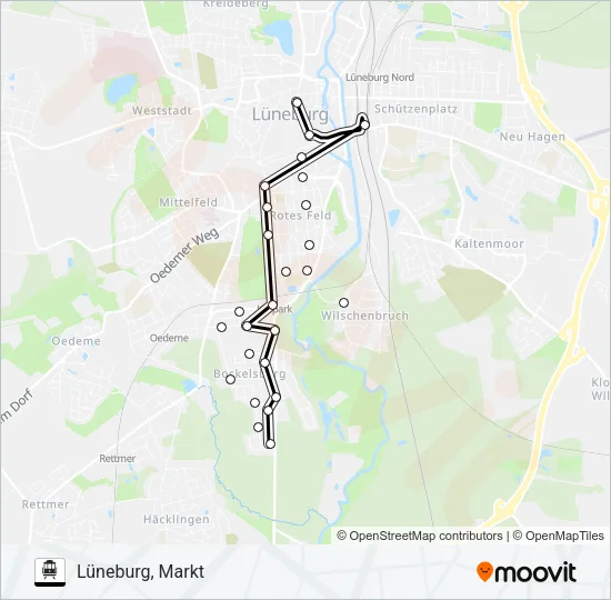 5805-ASM S-Bahn Line Map