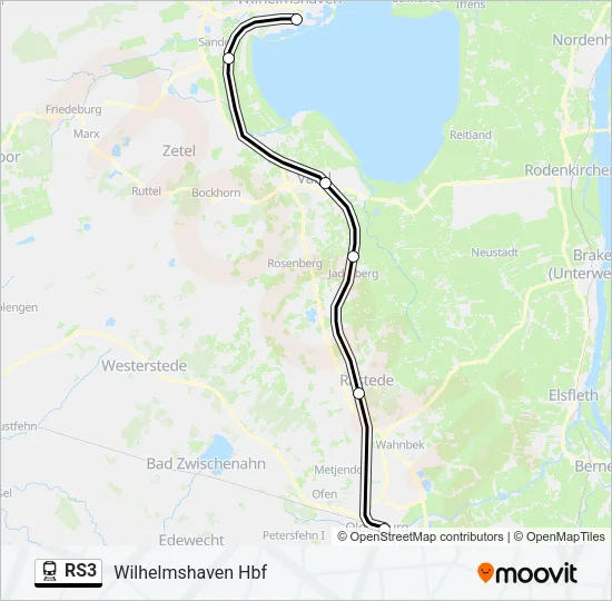 RS3 Train Line Map