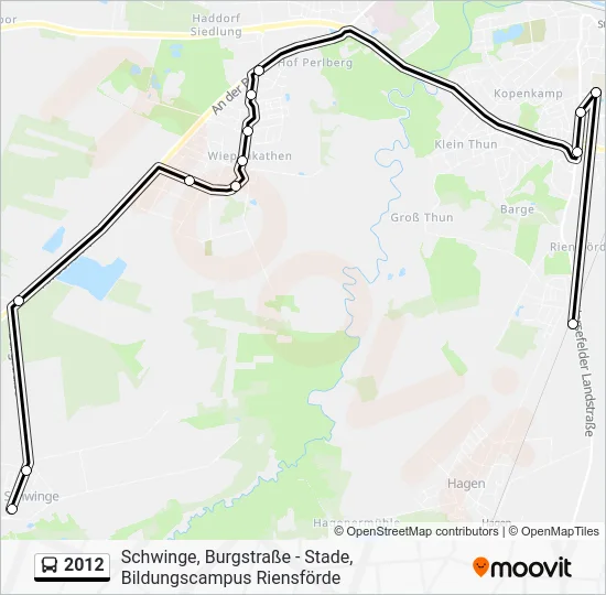 Автобус 2012: карта маршрута