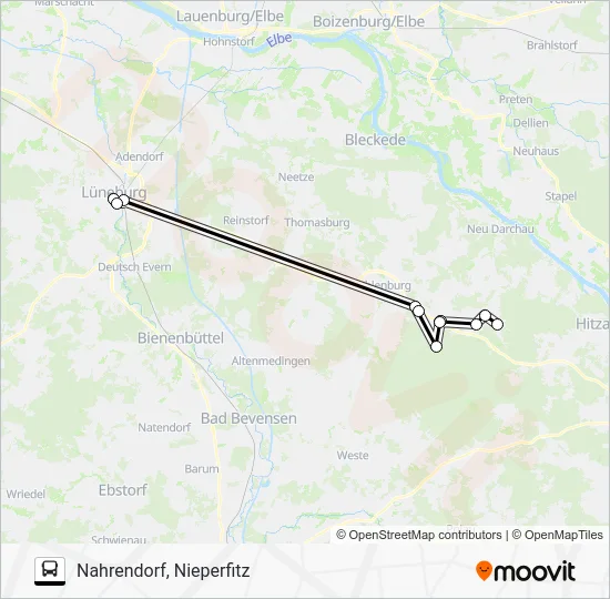 Автобус 5824-ASM: карта маршрута