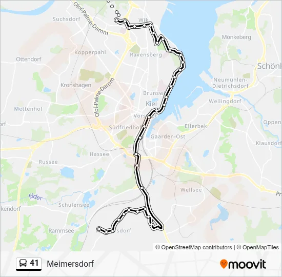 41 Route: Schedules, Stops & Maps - Meimersdorf (Updated)