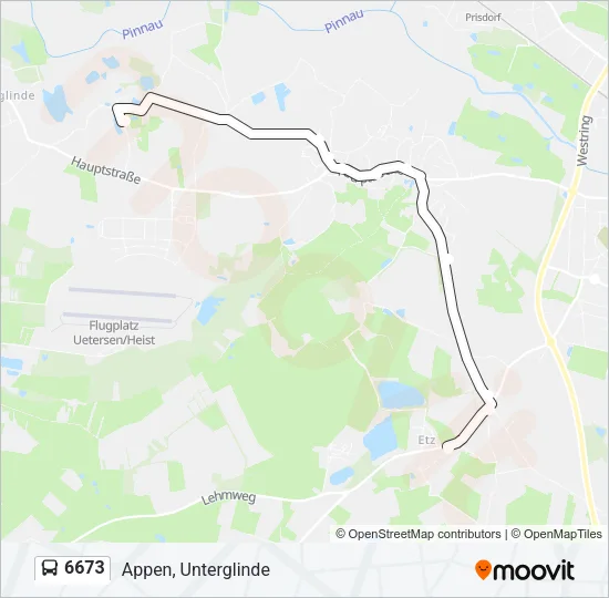  6673: карта маршрута