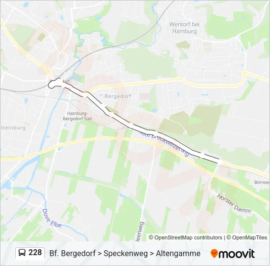 228 Bus Line Map