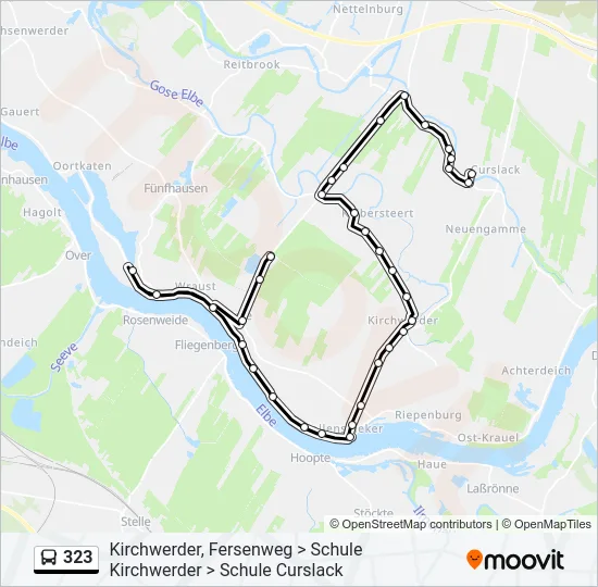 323 Bus Line Map