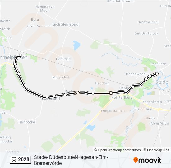 2028 bus Line Map