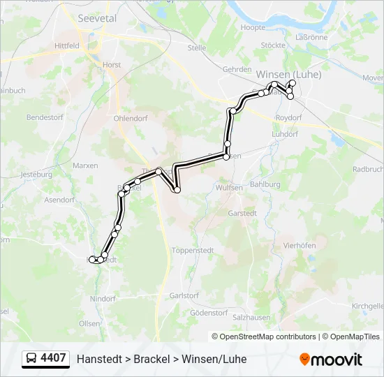 4407 Bus Line Map
