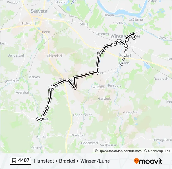 4407 Bus Line Map