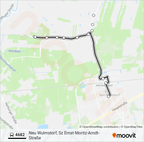 4682 Bus Line Map
