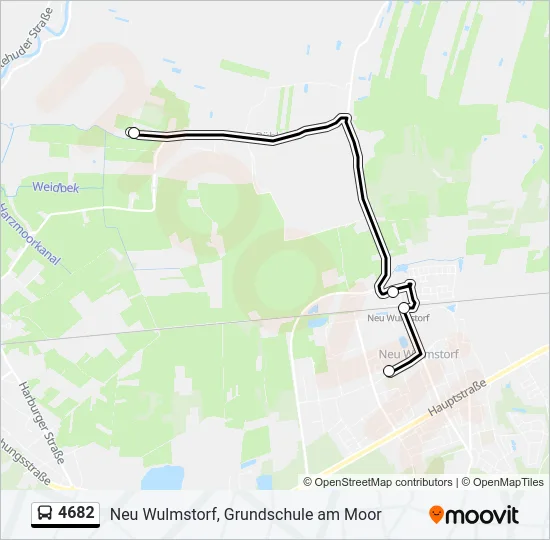 4682 Bus Line Map