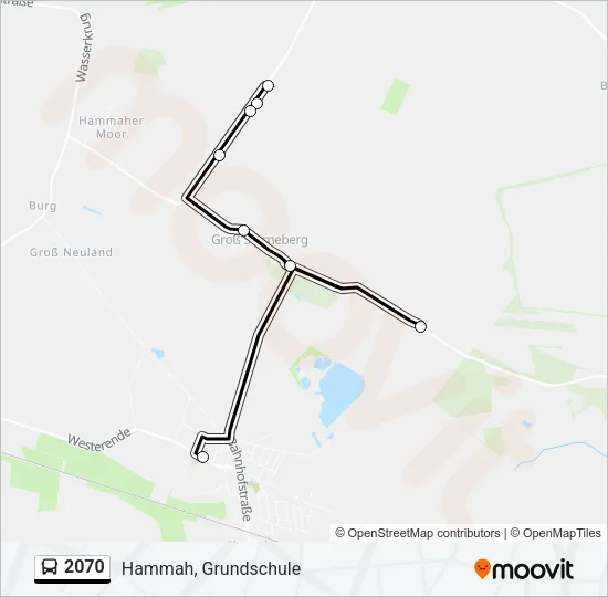 2070 Bus Line Map