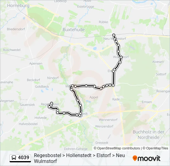 4039 Bus Line Map