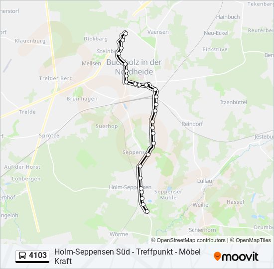 4103 bus Line Map