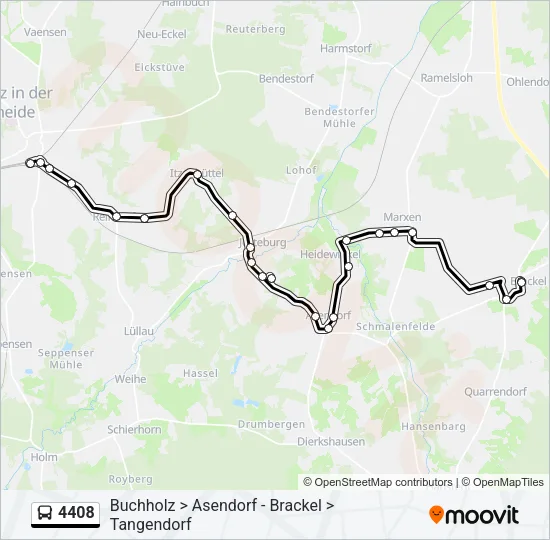 4408 Bus Line Map