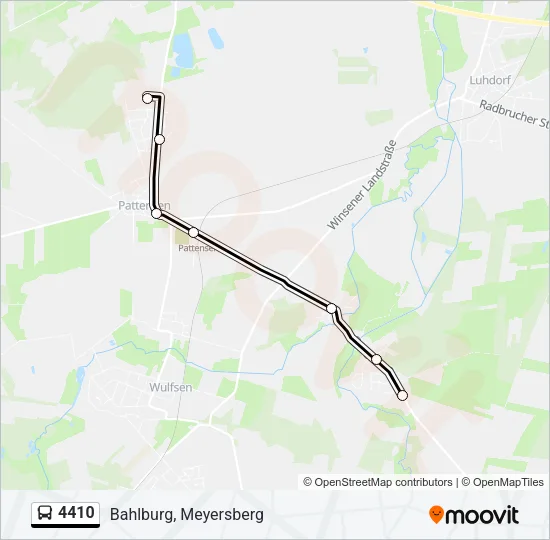 4410 Bus Line Map