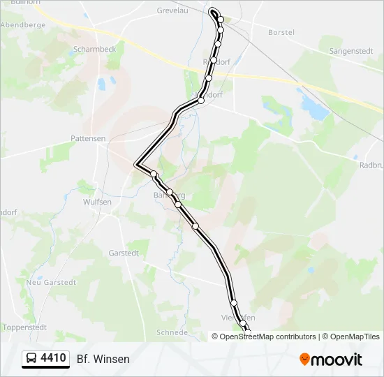 4410 Bus Line Map