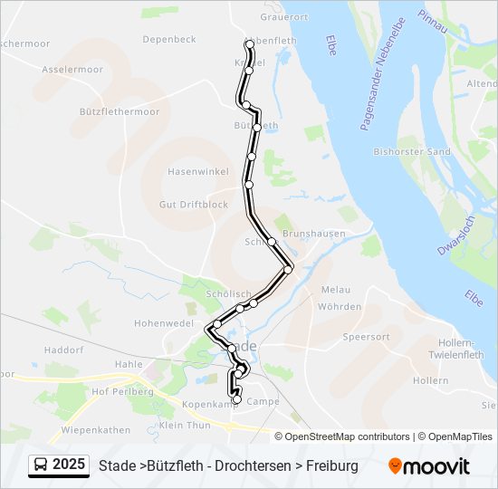 2025 Route Schedules, Stops & Maps Bützfleth, Abbenfleth (Updated)