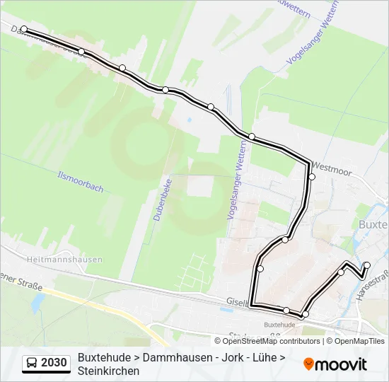 2030 Bus Line Map