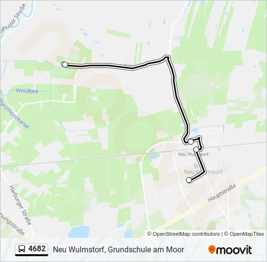 4682 Bus Line Map