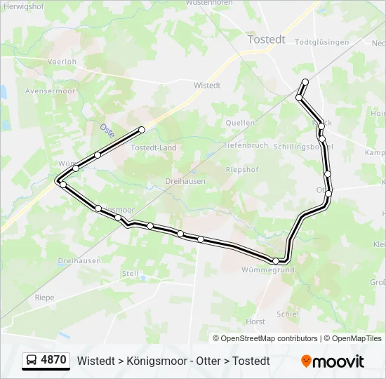 4870 Bus Line Map